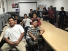 Brandyt and his students for the day