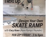 Design Your Own Skate Ramp Workshop Flyer
