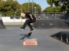 Sewa, switch heel flip by Israel