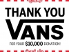 Vans Donation Flyer